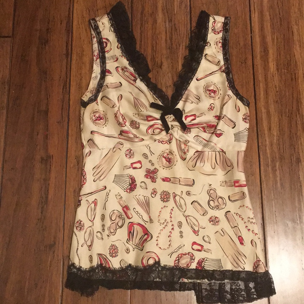 Moschino silk top